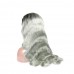 Stema 13x4 Lace Frontal 1B/Grey Body Wave Wig